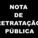 Chácara Vitoriah recebe nota de retratação pública, confira