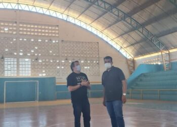 Prefeitura de São José do Egito anuncia nova etapa na modernização do Ginásio Municipal.