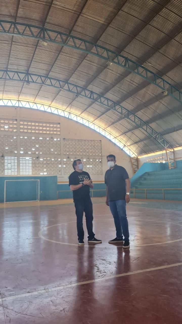 Prefeitura de São José do Egito anuncia nova etapa na modernização do Ginásio Municipal.