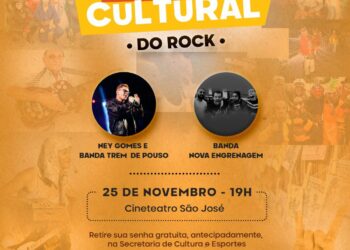 Afogados: Quinta Cultural vai homenagear o bom e velho rock