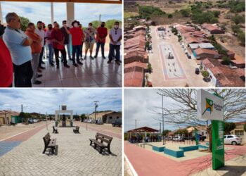 Evandro Valadares inaugurou praça e Academia da Saúde em Juazeirinho no fim de semana