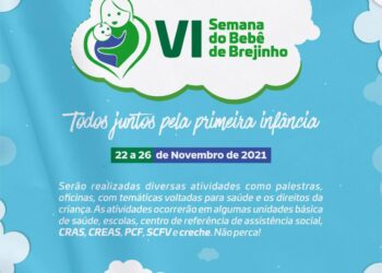 Prefeitura de Brejinho divulga a programação da Semana do Bebê 2021