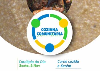 Cozinha Comunitária de Brejinho distribui comida para cerca de 400 pessoas