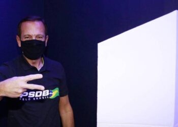João Doria vence prévias do PSDB e será o candidato da legenda para disputar as eleições presidenciais de 2022