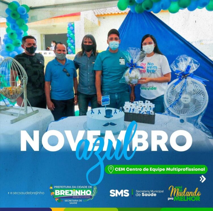 Brejinho vivencia encerramento da campanha do mês Novembro Azul