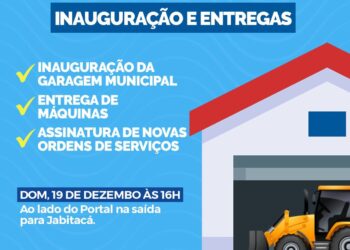 Governo de Tuparetama encerra 2021 com inaugurações e entregas