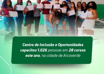 Centro de Inclusão e Oportunidades capacitou 1.026 pessoas em 28 cursos este ano, na cidade de Arcoverde