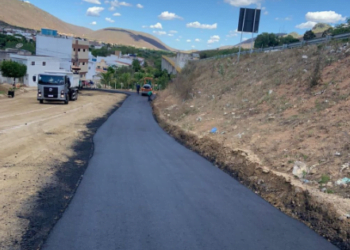 Arcoverde: asfalto nas proximidades do Cruzeiro já se encontra bem adiantado