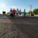 Prefeito Evandro Valadares visita obra de pavimentação da PE-264