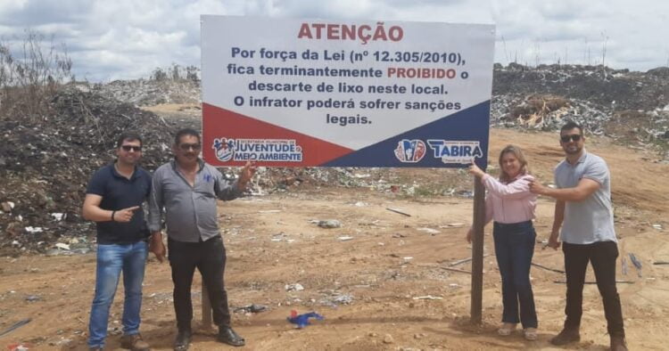 Encerrado atividades do lixão de Tabira