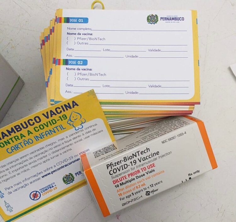 Prefeitura de Afogados inicia vacinação de crianças com comorbidades nesta terça (18)