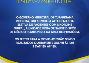 Governo de Tuparetama emite comunicado importante