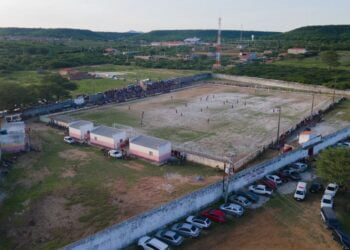 Inauguração da iluminação do Estádio Municipal O Tonhão, em Brejinho