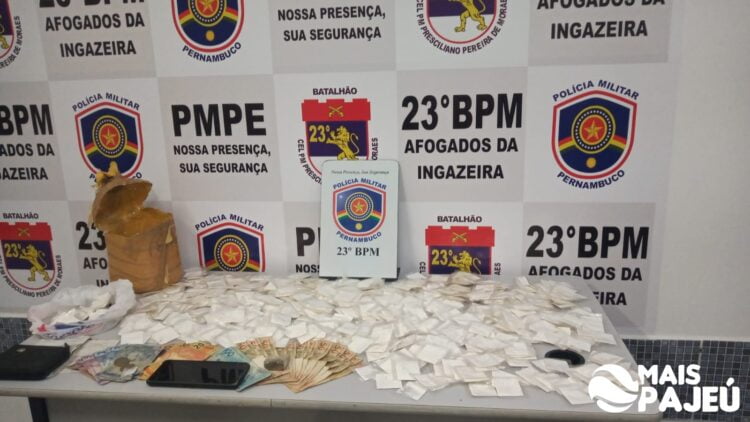 Primeira mão: Polícia faz maior apreensão de cocaína da história do 23º Batalhão de Afogados