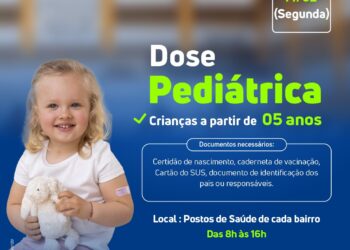Covid-19: Arcoverde inicia vacinação para crianças de 05 anos ou mais, sem comorbidades