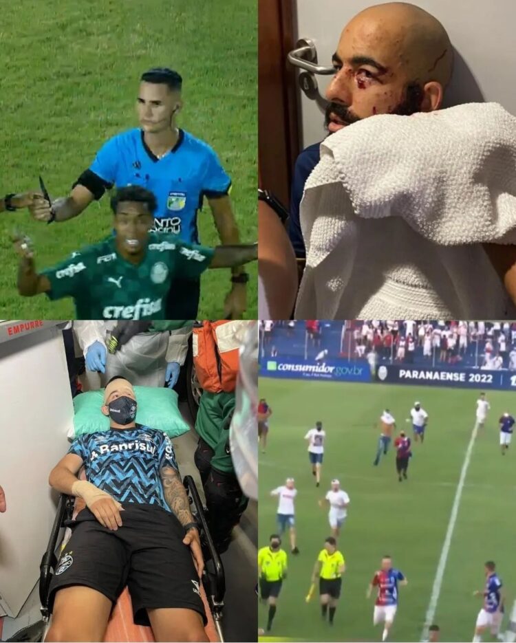 Violência toma conta do futebol brasileiro