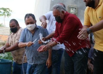 Anchieta Patriota inaugura sistema de abastecimento em Lagoa da Jurema; 31 famílias são beneficiadas com água nas torneiras