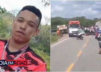 Jovem de Arcoverde morre em acidente de moto na PE-280, em Sertânia
