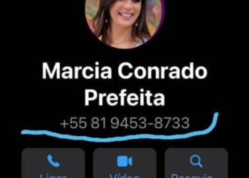 Golpistas usam nome de Márcia, Prefeita de Serra Talhada, para pedir dinheiro no WhatsApp