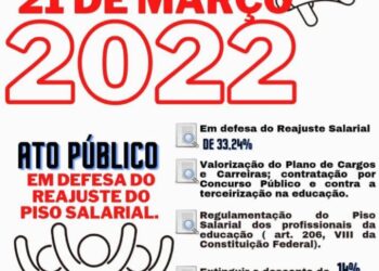 Professores de Serra Talhada cobram novo piso salarial
