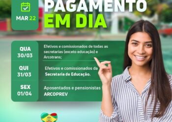Prefeitura de Arcoverde inicia pagamentos de março para efetivos, comissionados, aposentados e pensionistas