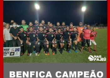 Benfica é o campeão do Campeonato Afogadense de Futebol 2022