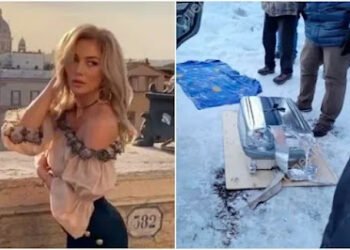 Modelo que chamou Putin de “psicopata” é encontrada morta em mala