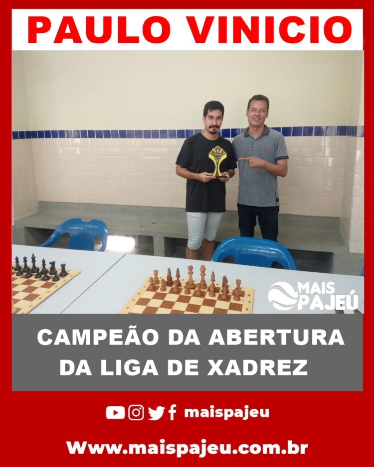 Abertura da Liga Afogadense de Xadrez realizada com sucesso
