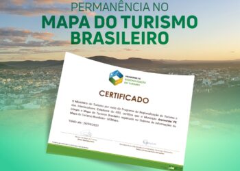 Arcoverde garante permanência no Mapa do Turismo Brasileiro