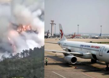 Vídeo: Veja o momento exato do avião caindo com 132 pessoas na China