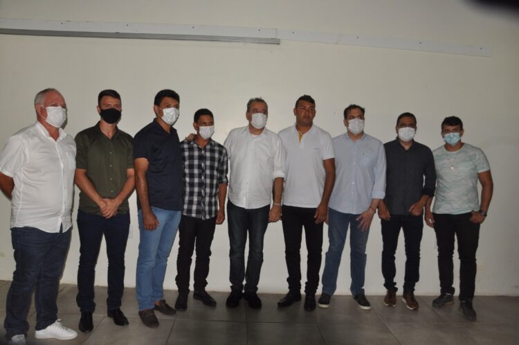 Gilson Bento acompanhou a comitiva de Paulo Câmara no Pajeú