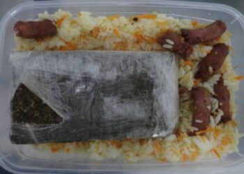 Mulher de detento esconde maconha dentro de marmita na Cadeia de Tabira