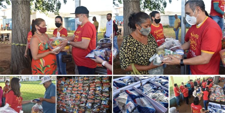 Prefeitura de São José do Egito distribuiu 2.500 cestas básicas para famílias carentes nesta Semana Santa