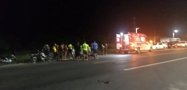 Acidente na BR-232 deixa motocisclista ferido, em Arcoverde