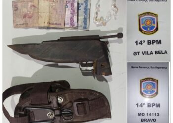 Em Serra Talhada, assaltante é capturado com entorpecente e arma de fogo