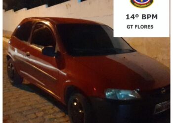 Flores: Policiais recuperam veículo adulterado com queixa de roubo