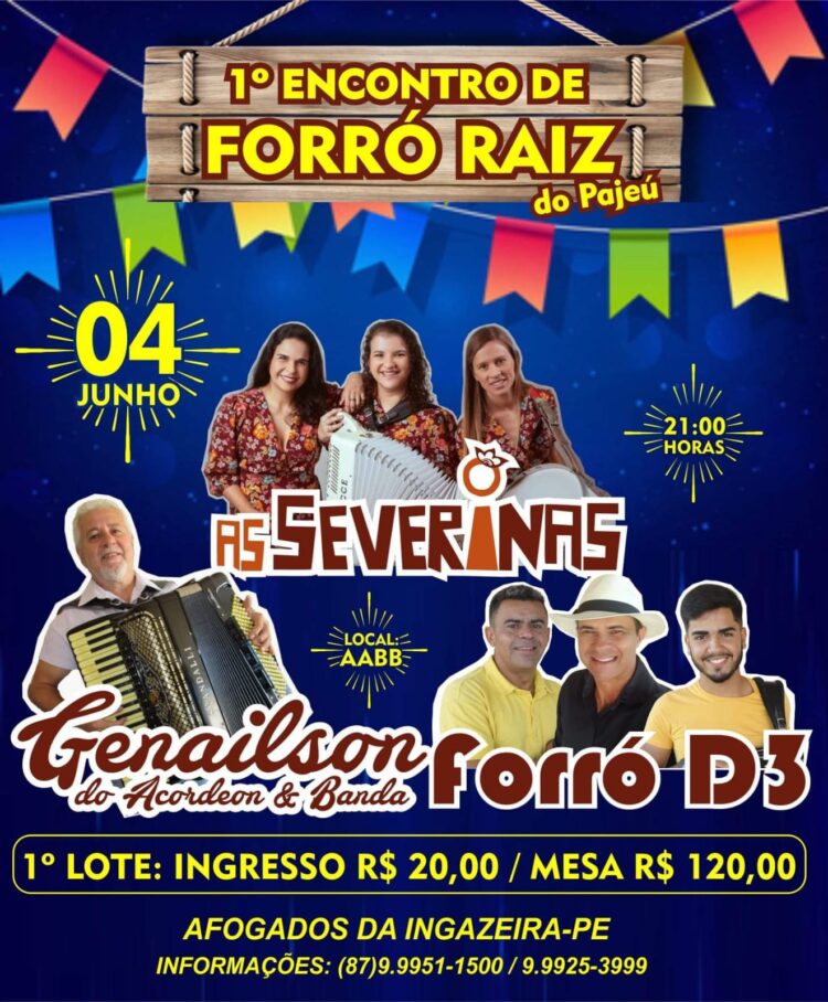 Vem aí o 1º Encontro de Forró Raiz do Pajeú