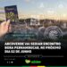 Arcoverde vai sediar Encontro Bora Pernambucar, no próximo dia 02 de junho