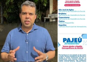 Paulo Jucá articula campanha Pajeú Solidário para ajudar atingidos pelas chuvas