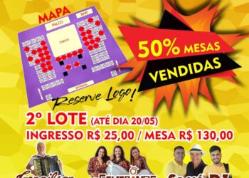 Virada de lote do 1º Encontro de Forró Raiz do Pajeú