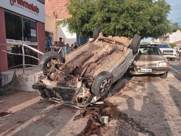 Acidente é registrado na tarde desta quinta-feira em Itapetim