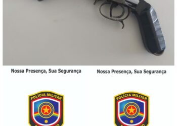 Menor de idade flagrado com arma de fogo em Fátima de Flores