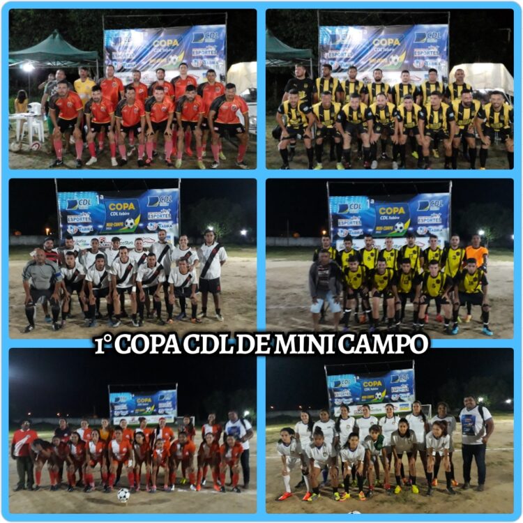 1ª Copa CDL Tabira de Mini Campo tem início com grandes jogos e bom público
