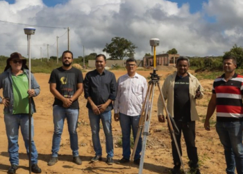 Brejinho: inícia fase de topografia do asfalto que dará início ao projeto de pavimentação do asfalto que ligará a zona urbana ao Povoado de Vila de Fátima
