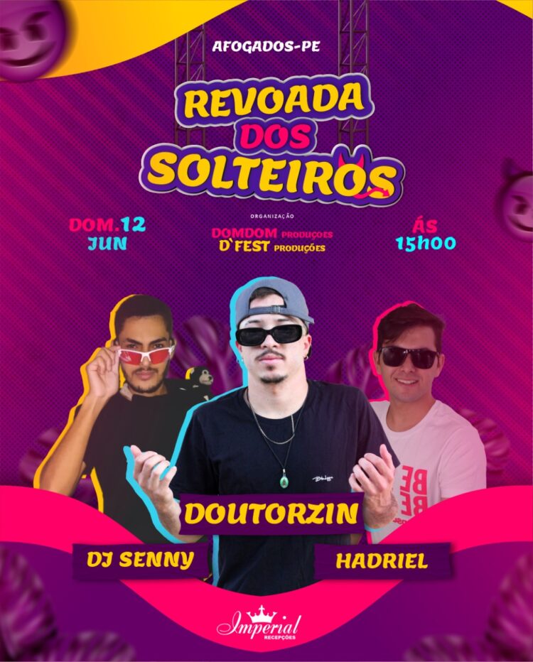 Vem aí a Revoada dos Solteiros