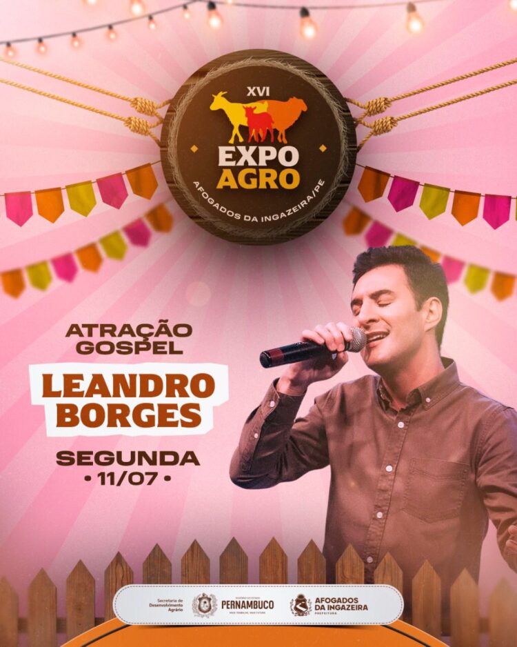 Saiba quem é Leandro Borges, atração gospel da Expoagro 2022
