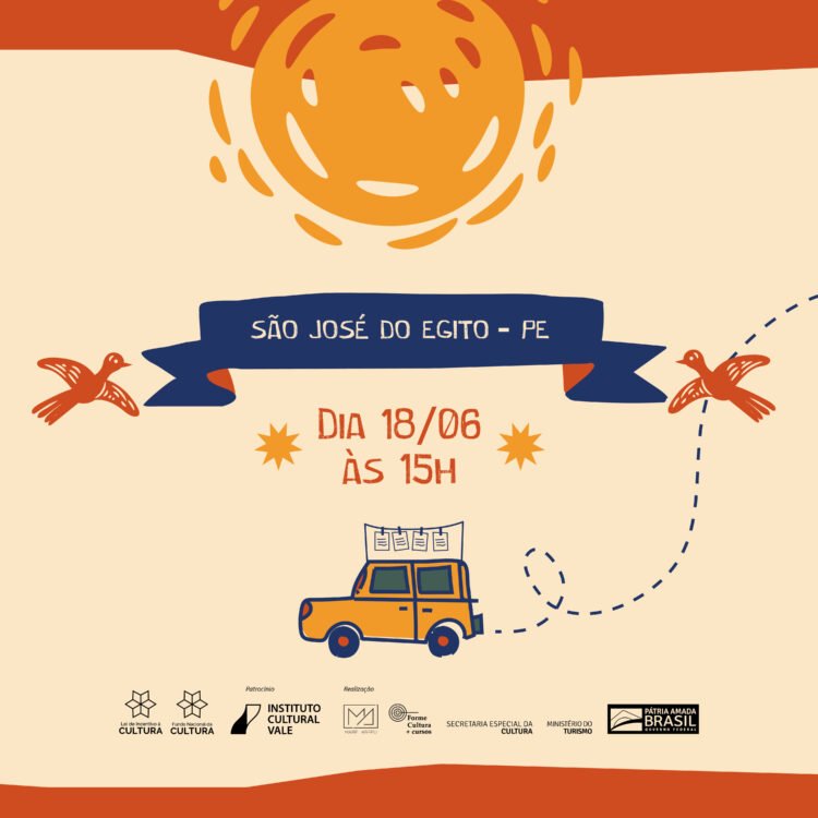 Com atividades gratuitas, projeto ‘Encanta Cordel’ chega a São José do Egito (PE) neste sábado (18)