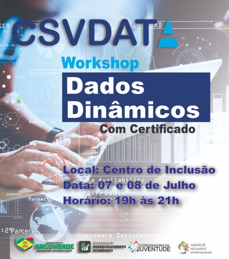 Centro de Inclusão e Oportunidades abre inscrições para Workshop de Excel e Power BI em Arcoverde