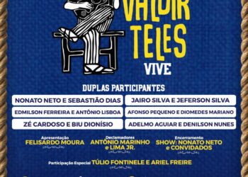 Com inauguração de estátua e festival de poesia, Tuparetama vai reunir poetas e repentistas para homenagear o Poeta Valdir Teles, Patrono do Repente e da Cantoria em Pernambuco.