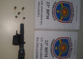 Menor de idade é flagrado armado com revólver na Expoagro em Afogados
